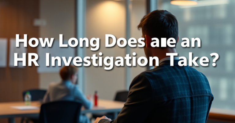 How Long Does an HR Investigation Take? What to Expect Step by Step