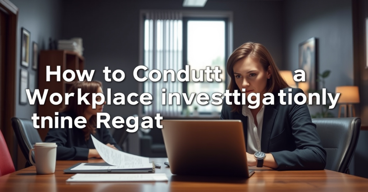 How to Conduct a Workplace Investigation the Right Way: A Step-by-Step Guide