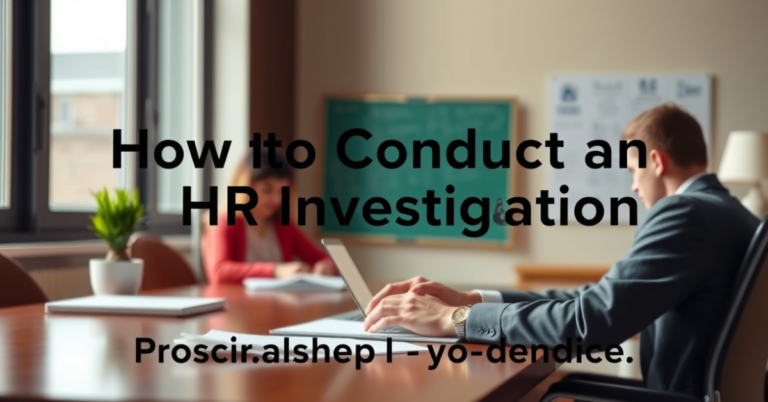 How to Conduct an HR Investigation: A Practical Step-by-Step Guide