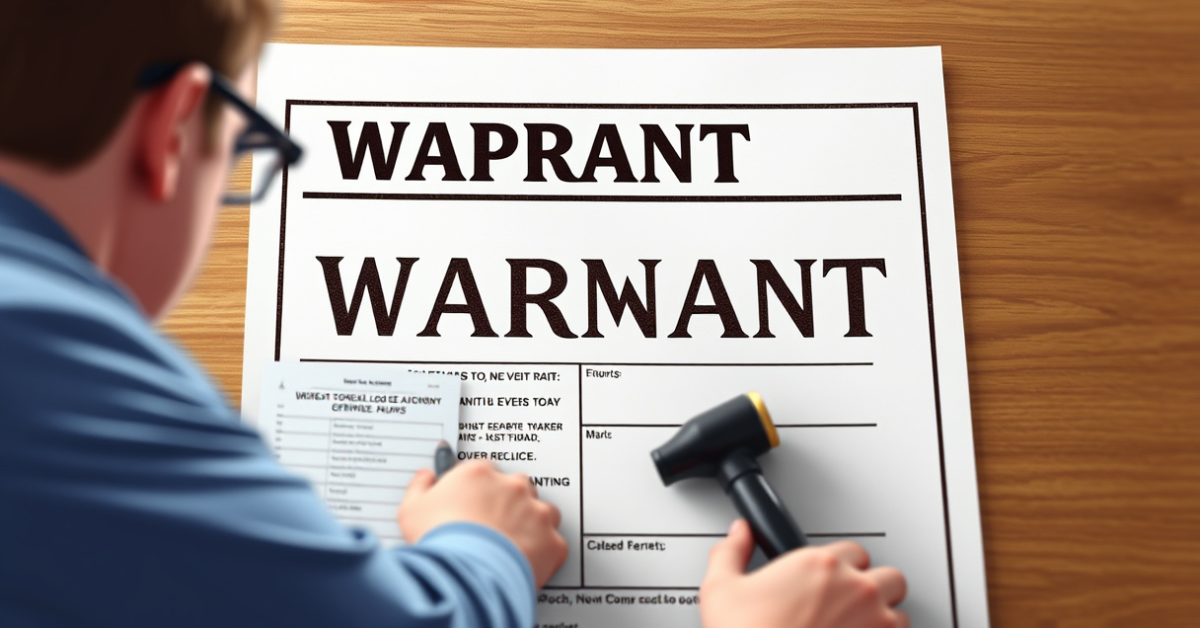 How to Find a Warrant: A Step-by-Step Guide to Checking Your Record