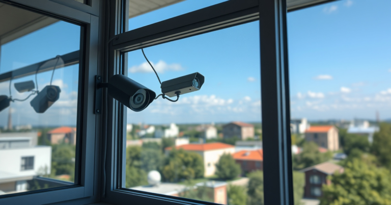 How to Hide a Security Camera in a Window Without Obstructing the View