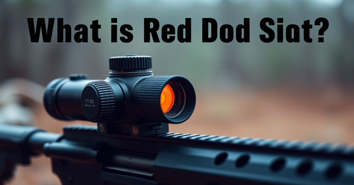What is Red Dot Sight? A Complete Guide to Red Dot Optics for Shooters