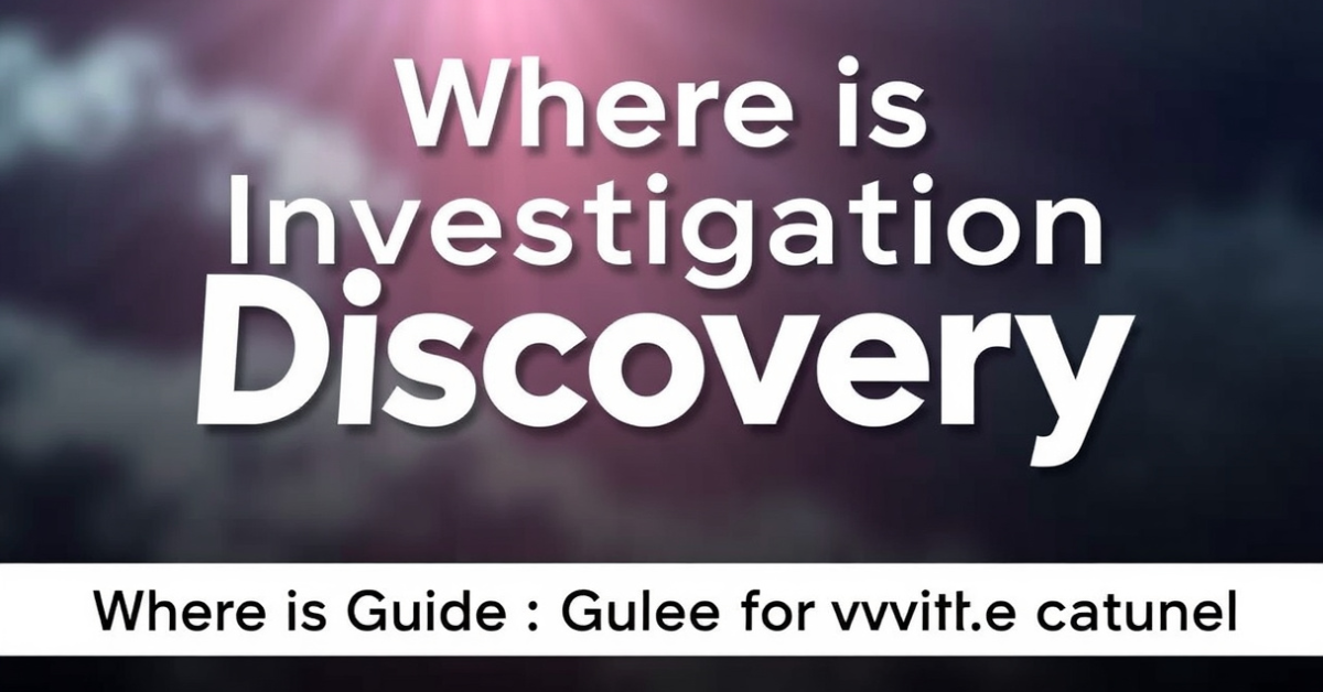 Where Is Investigation Discovery? Your Complete Guide to Watching ID Channel