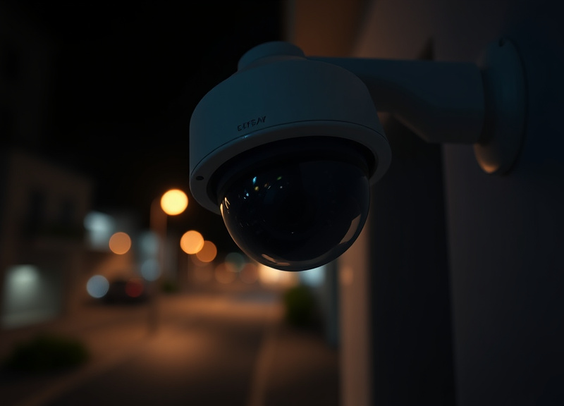 Can security cameras see in total darkness?
