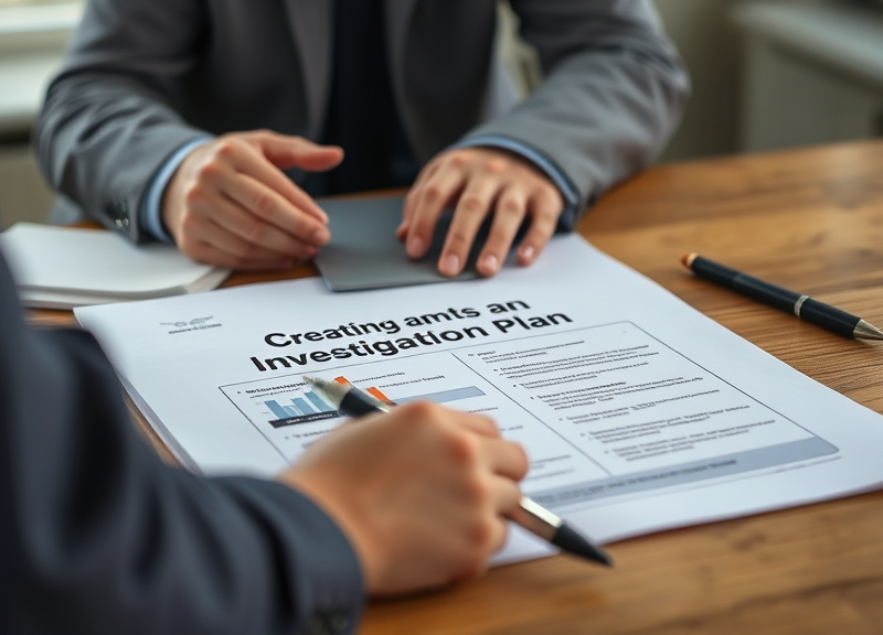 Creating an Investigation Plan