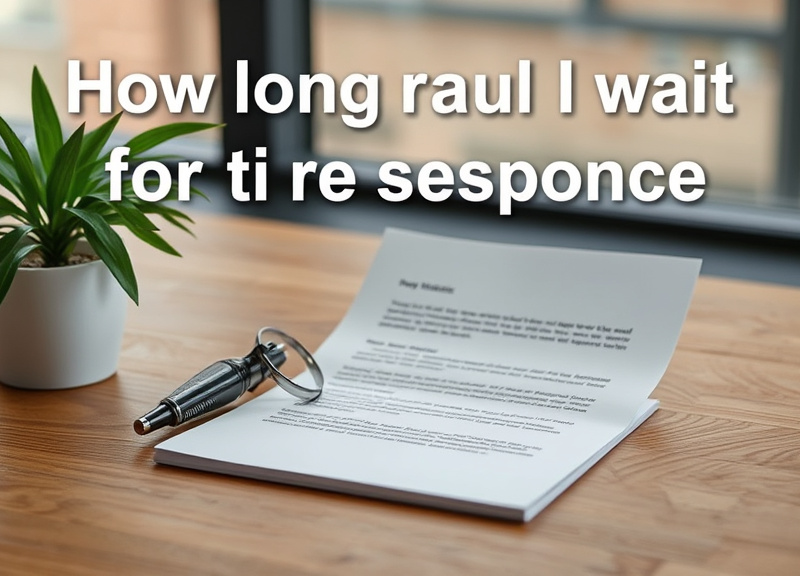 How long should I wait for a response to a complaint letter?