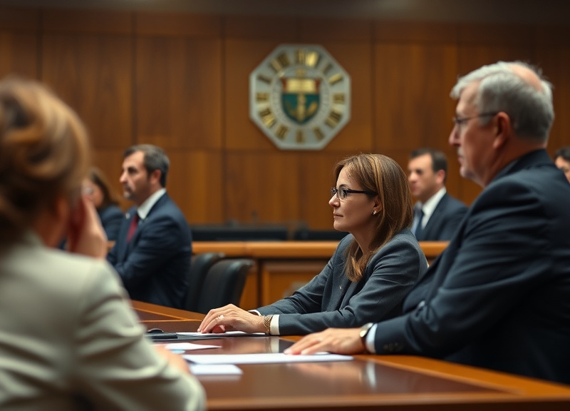 Key Participants in the Courtroom