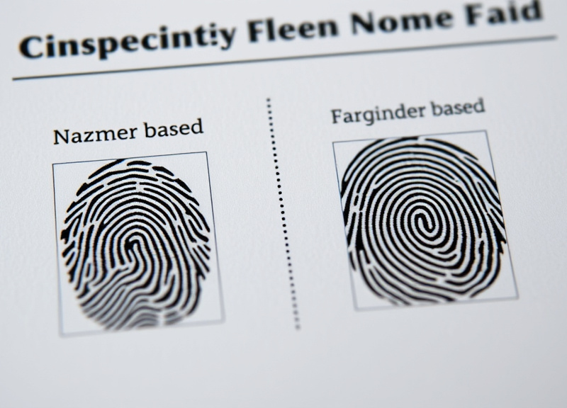 Name-Based vs. Fingerprint-Based Checks