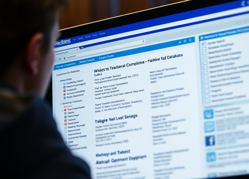 Official Government Websites and Databases