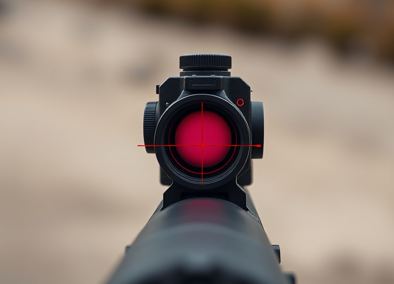 What does MOA mean on a red dot sight?