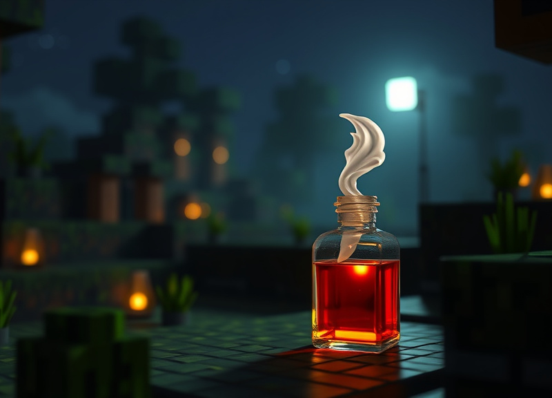 Which is better: potions or commands for night vision?