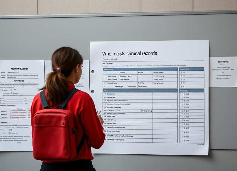 Who Maintains Criminal Records
