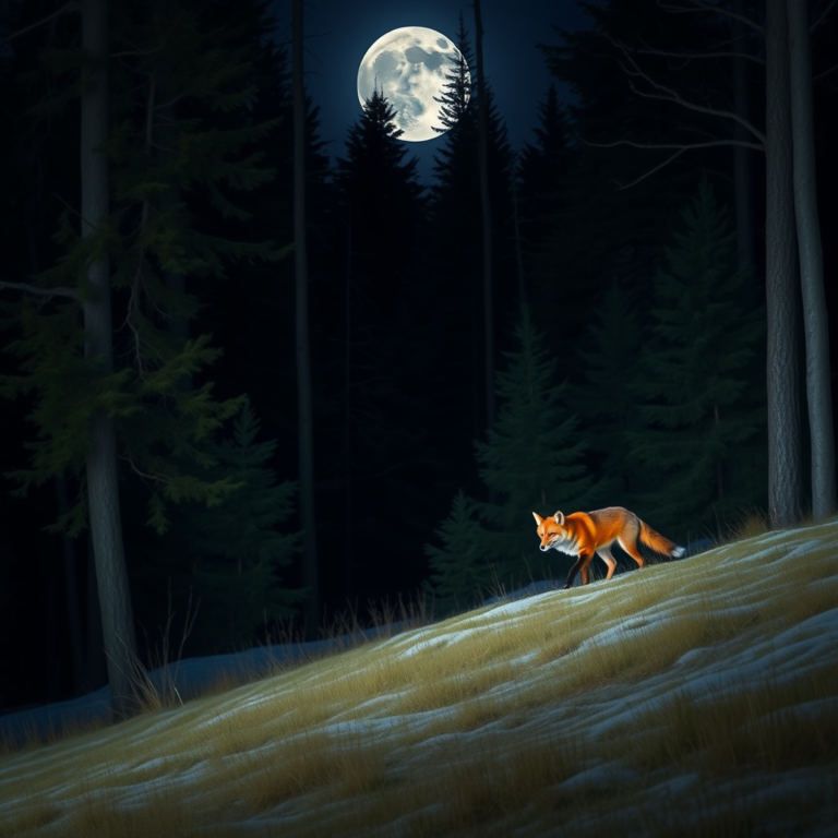 What Happens If You See a Red Fox at Night: Behavior and Safety Tips