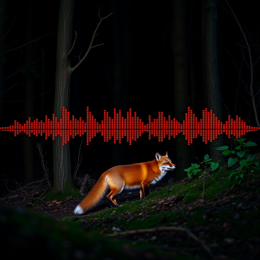 Understanding Red Fox Vocalizations at Night