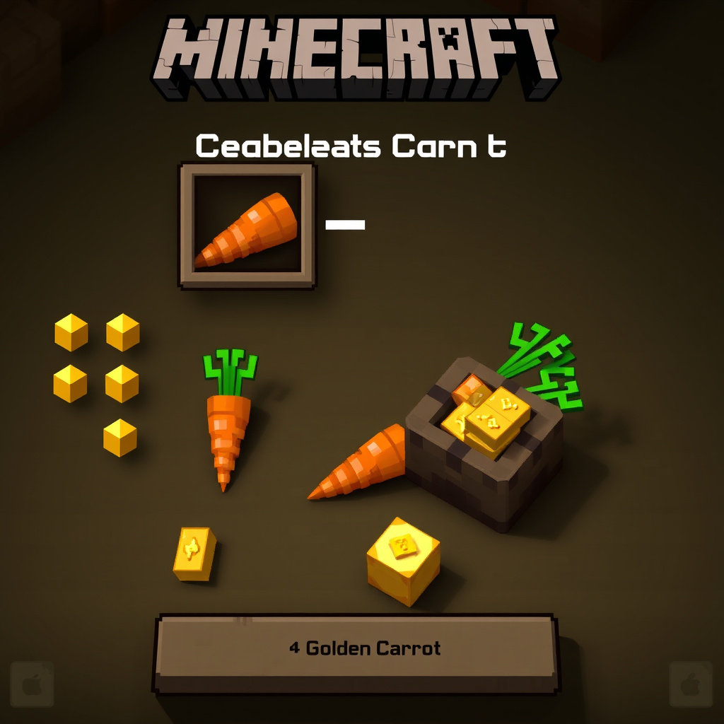 Crafting Golden Carrots: Key Ingredient for Night Vision Potion