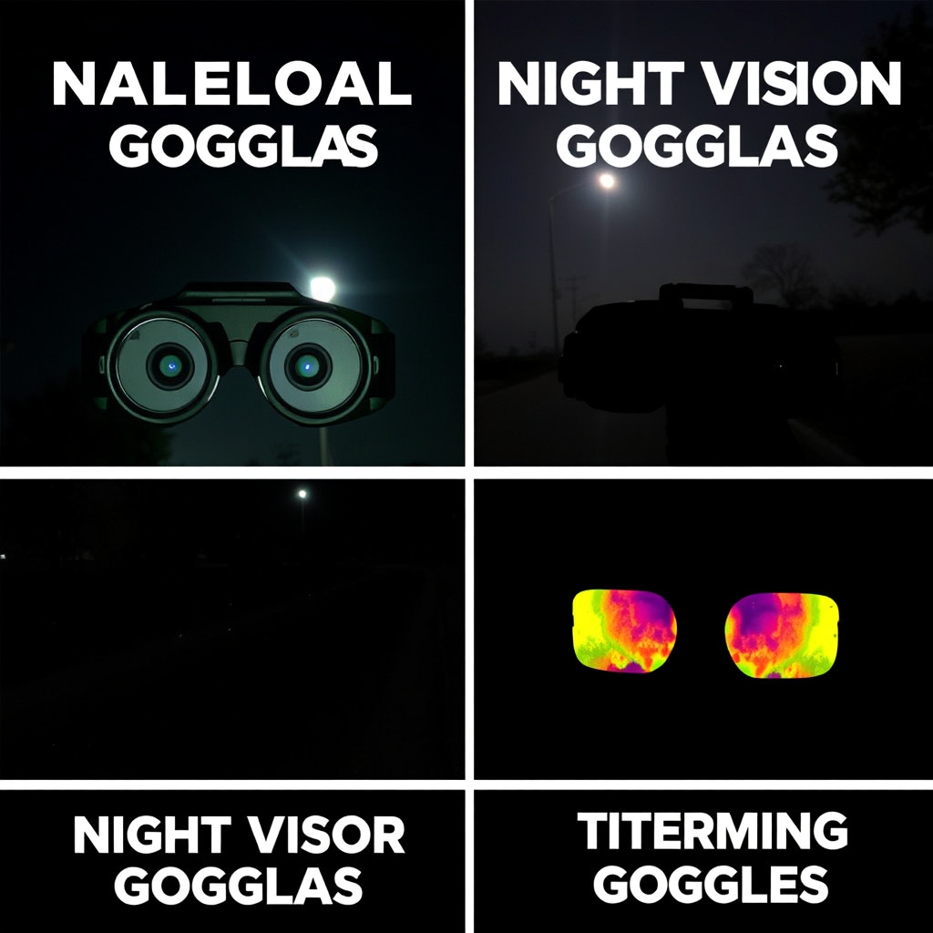 Different Types of Night Vision Goggles