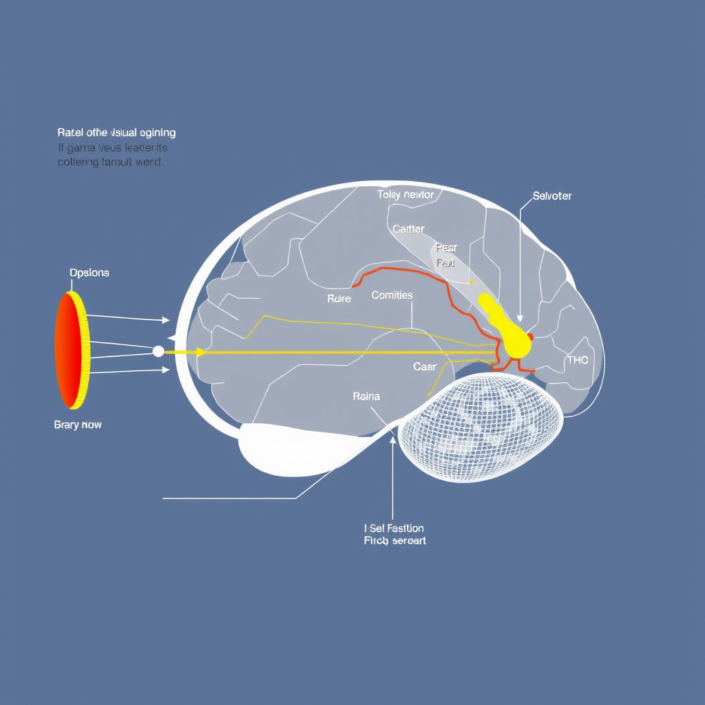 How the Brain Processes Dark Visual Input