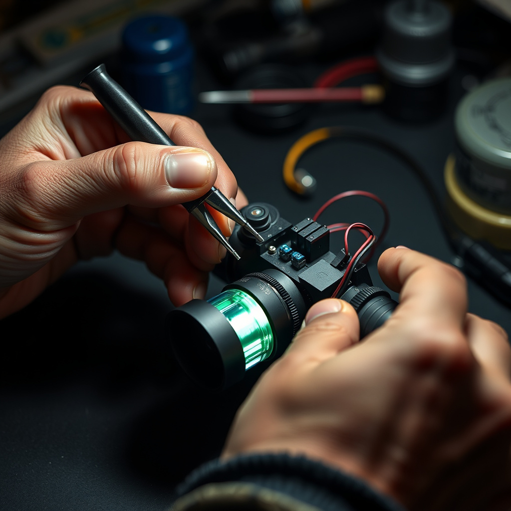 Step-by-Step Assembly Process for Night Vision Binoculars