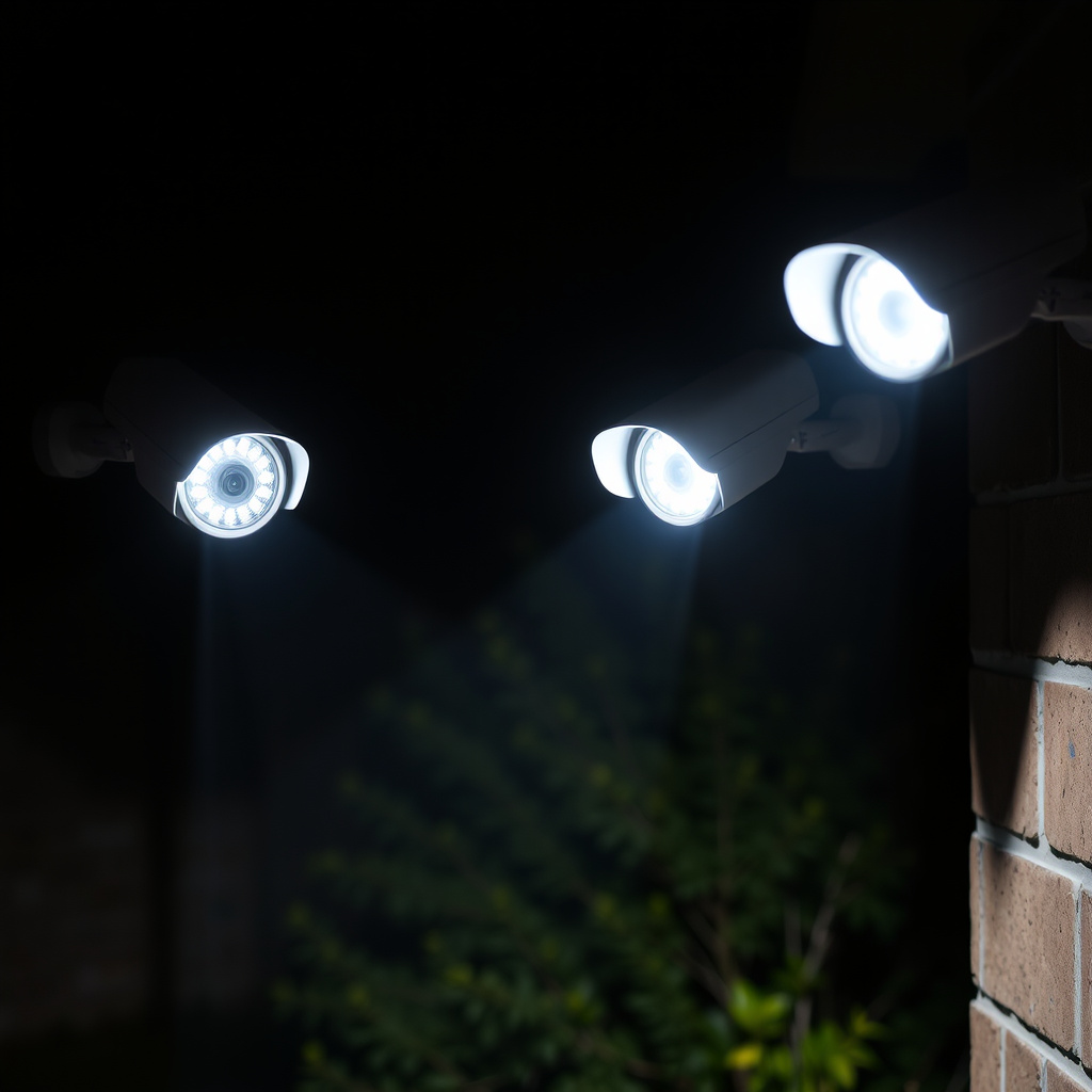 Security and Night Vision with IR Light