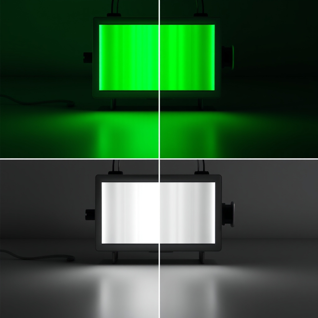 Advantages of Green Displays in Night Vision Goggles