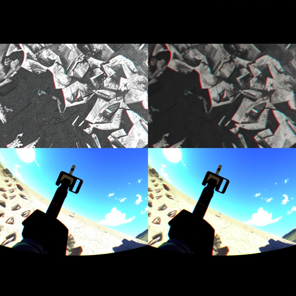 Comparing Monocular and Binocular Vision