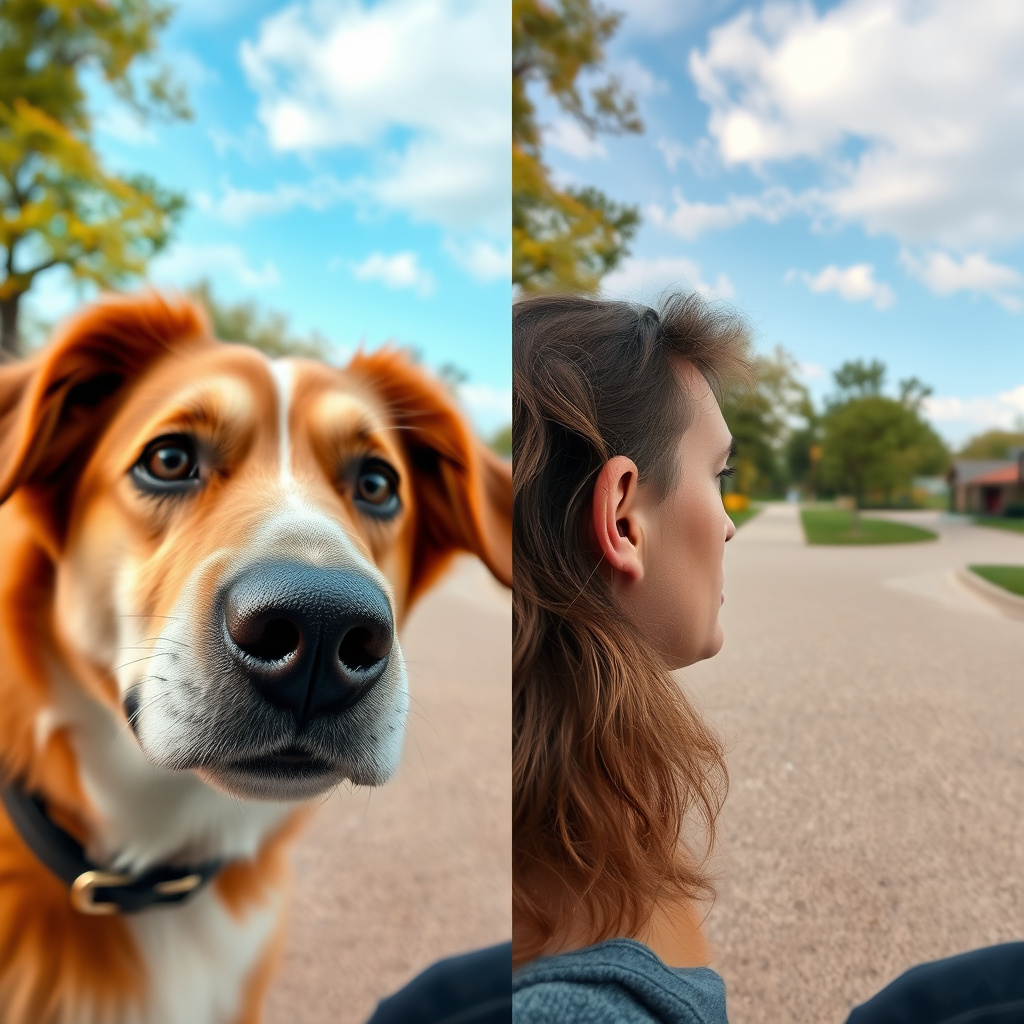 Comparison Between Canine and Human 3D Vision