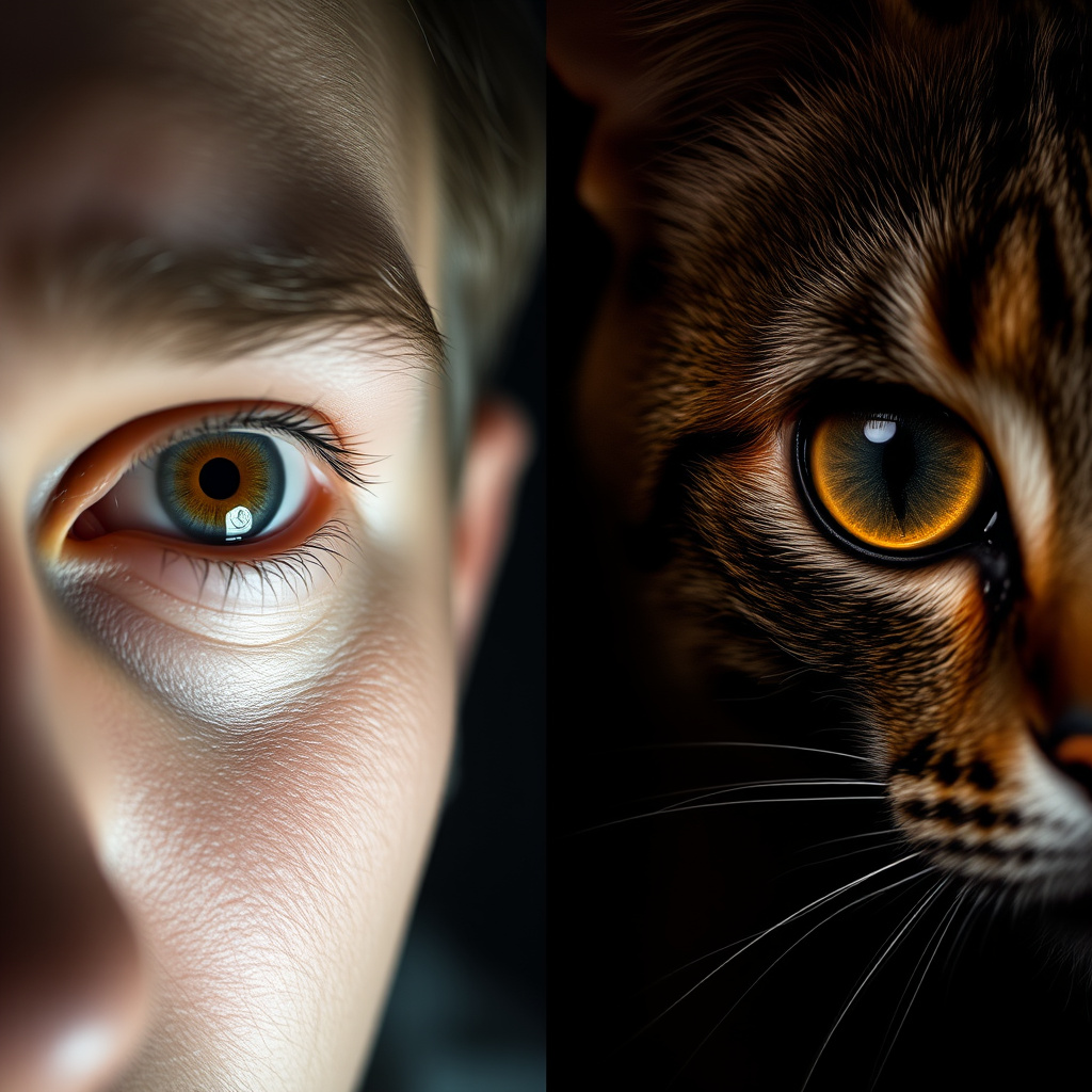 Comparing Human and Animal Night Vision