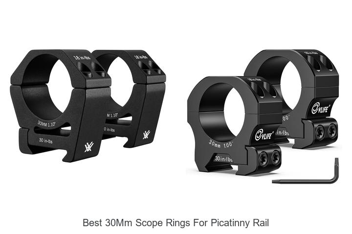 best 30mm scope rings for picatinny rail