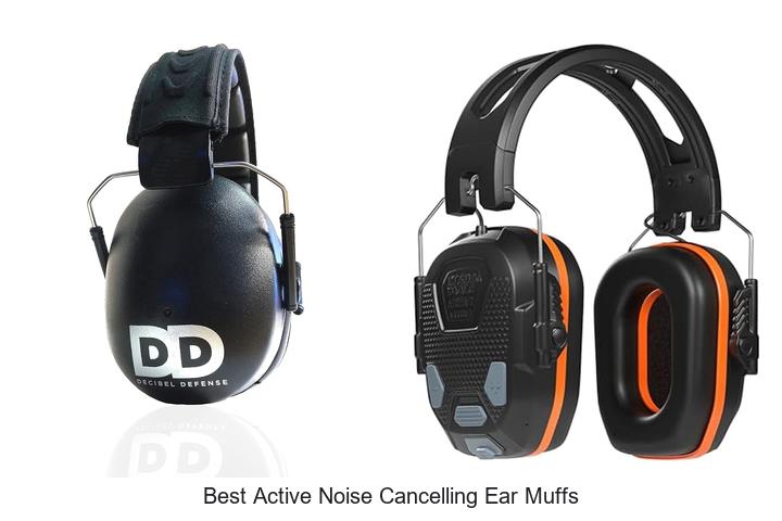 best active noise cancelling ear muffs