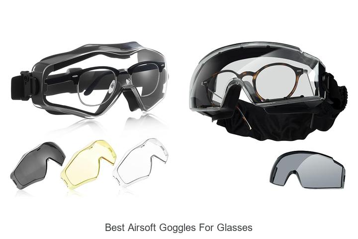 Top 12 Best Airsoft Goggles for Glasses You Can’t Miss