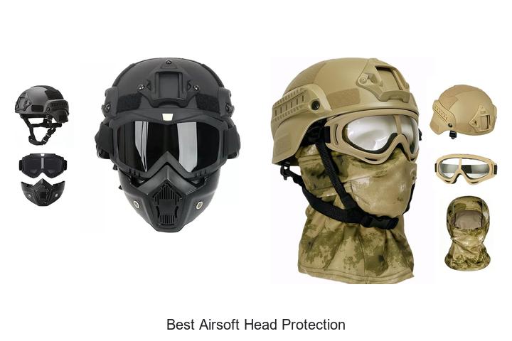 best airsoft head protection