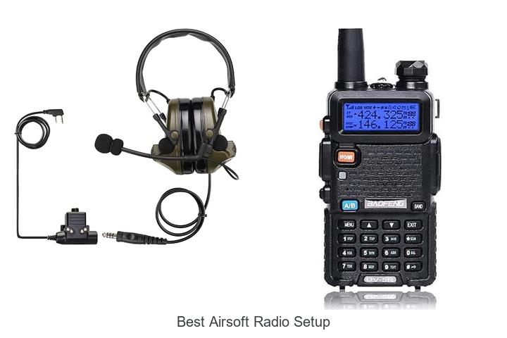 best airsoft radio setup