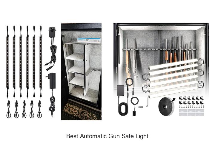 best automatic gun safe light