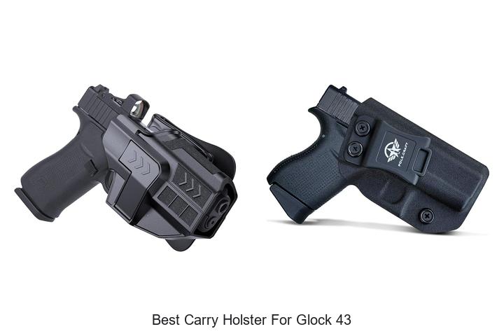 best carry holster for glock 43