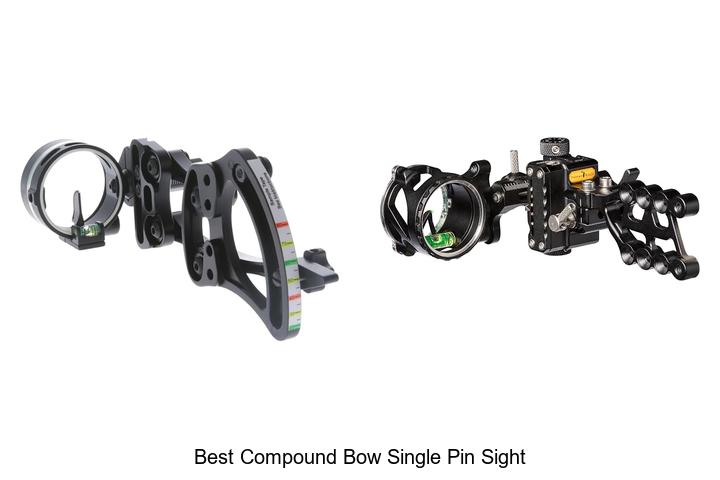 best compound bow single pin sight