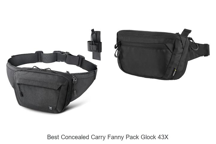 best concealed carry fanny pack glock 43x
