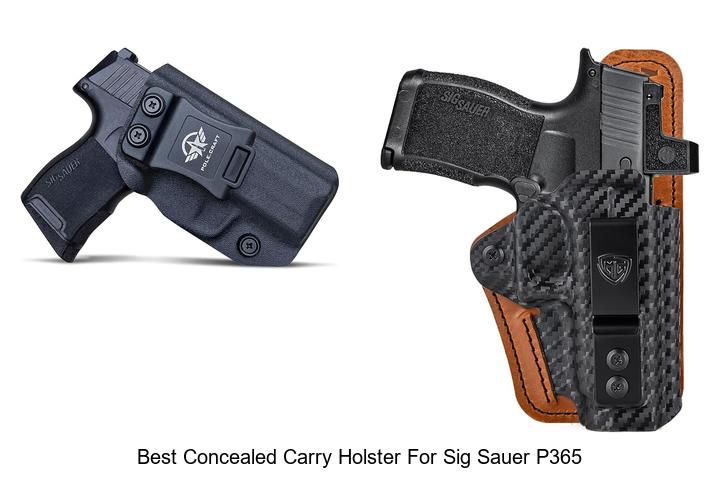 best concealed carry holster for sig sauer p365