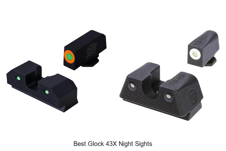 best glock 43x night sights