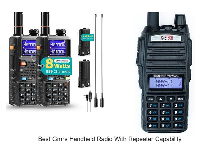 Top 12 Best GMRS Handheld Radio With Repeater Capability Unveiled!