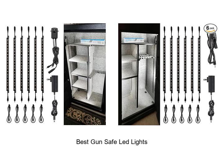 best gun safe led lights