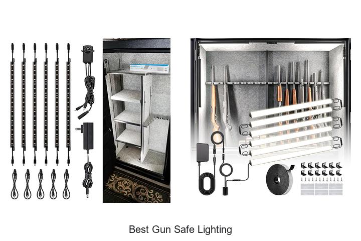 best gun safe lighting