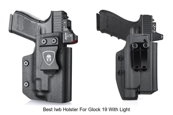 best iwb holster for glock 19 with light