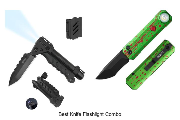 best knife flashlight combo
