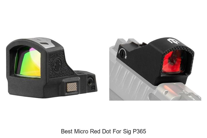 Top 12 Best Micro Red Dot for Sig P365 That Boost Accuracy