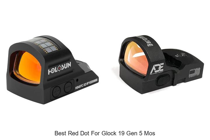 best red dot for glock 19 gen 5 mos