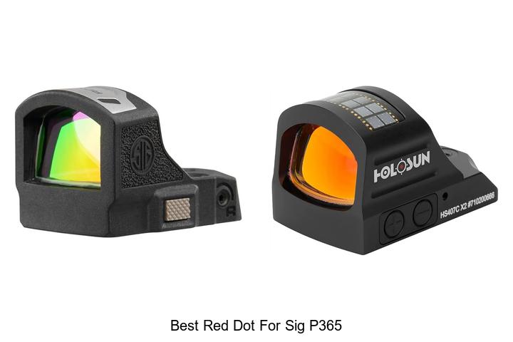 Top 12 Best Red Dot for Sig P365 That Will Blow Your Mind