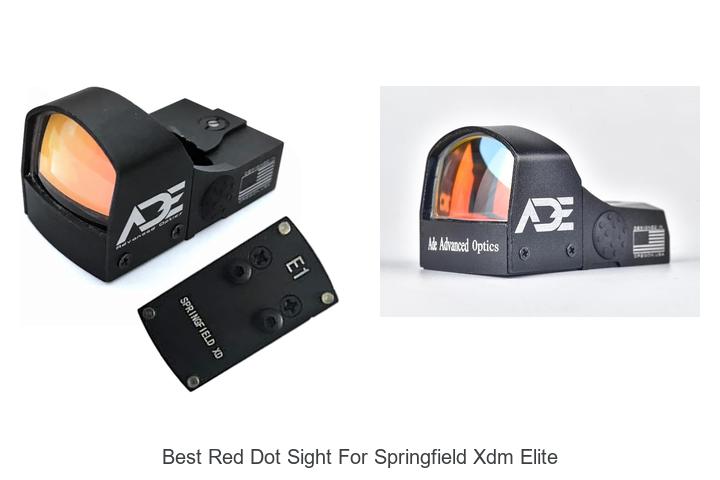 best red dot sight for springfield xdm elite