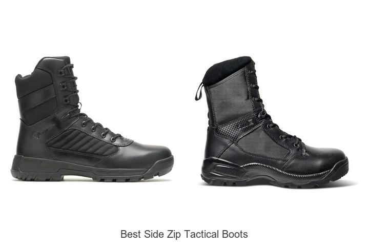 best side zip tactical boots