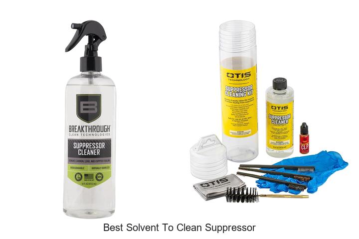 best solvent to clean suppressor