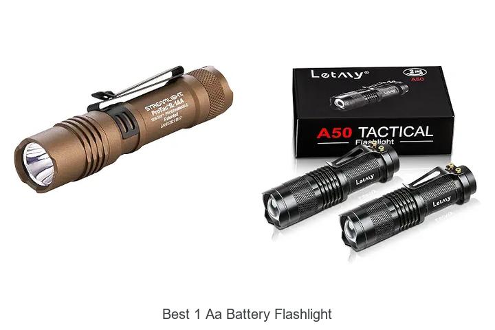 best 1 aa battery flashlight